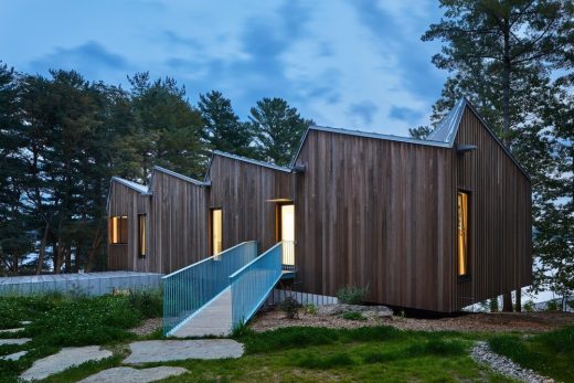 Sky House on Stoney Lake - contemporary Canadian Houses