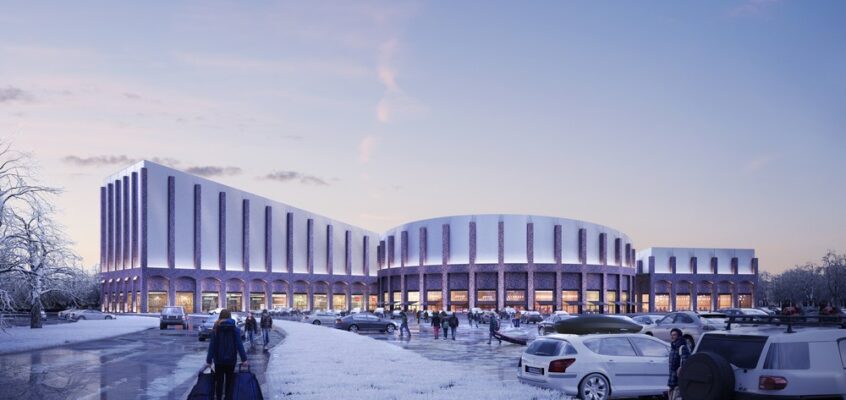 Swindon Indoor Snow Centre Building, Wiltshire