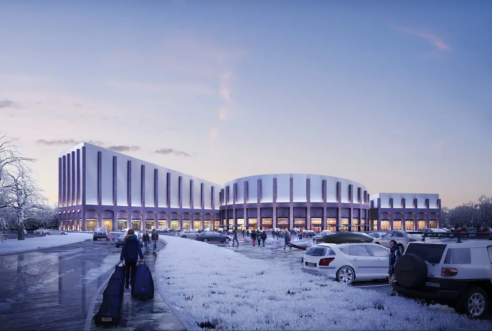 Swindon Indoor Snow Centre Building