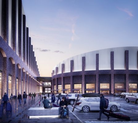 Swindon Indoor Snow Centre Building design