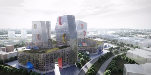 Tushino Moscow Buildings by Steven Holl Architects