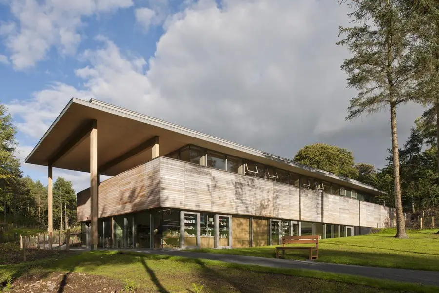 Abbotsford House Visitor Centre building