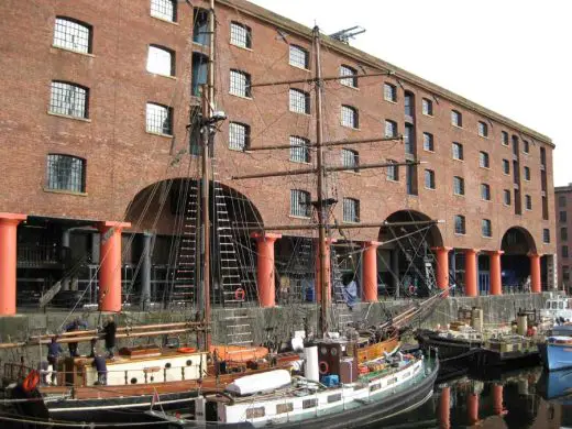 Historic Albert Dock Building Liverpool