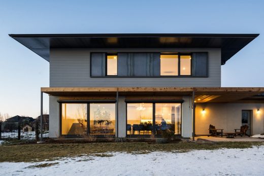 Contemporary Home in Idaho design by Vaughn Yribar Architecture