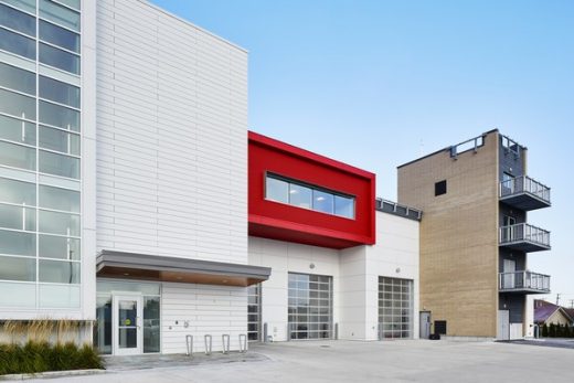 Cambie Fire Hall No 3 and BC Ambulance Services Station in Richmond