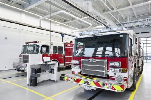 Cambie Fire Hall No 3 and BC Ambulance Services Station in Richmond