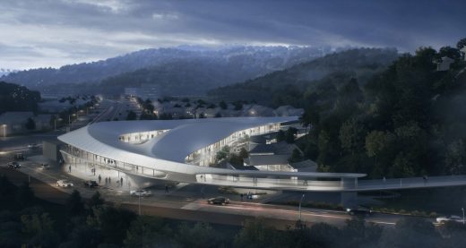 Cloud Garden of General Yisabu, Gangwon-do building