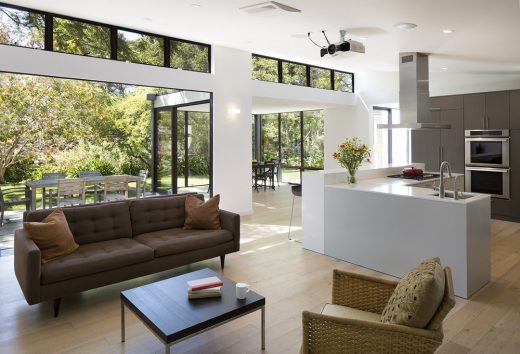 Creekside Residence, Palo Alto home interior