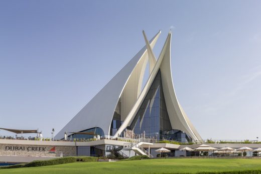 Dubai iconic landmark building
