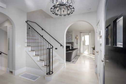 Easton Residence, Burlingame House stairs