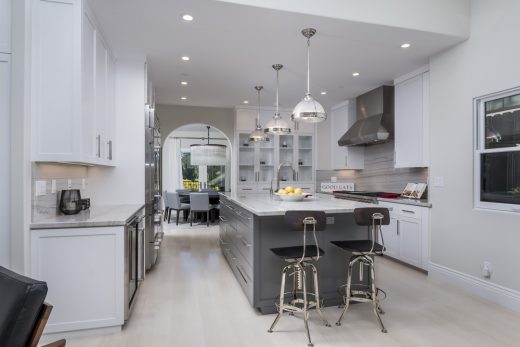 Easton Residence, Burlingame House kitchen