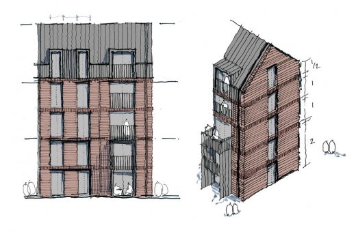 Eskdale Terrace Housing in Newcastle