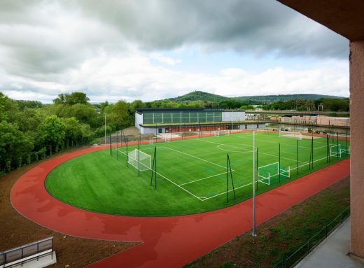 Gymnasium of the Louis de Cormontaigne High School in Metz