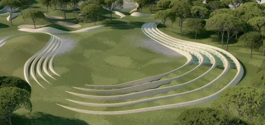Koper Central Park in Slovenia