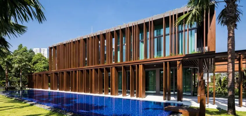 Louvers House in Ho Chi Minh City, HCMC Home