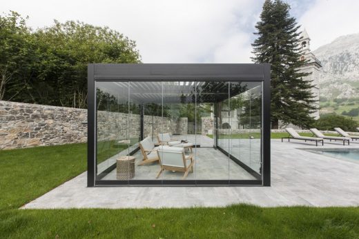 Palacete Cantabria Bioclimatic Pergola by Kawneer