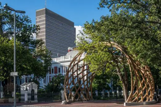 Archbishop Desmond Tutu monument in Cape Town by Snøhetta, Local Studio, and Design Indaba