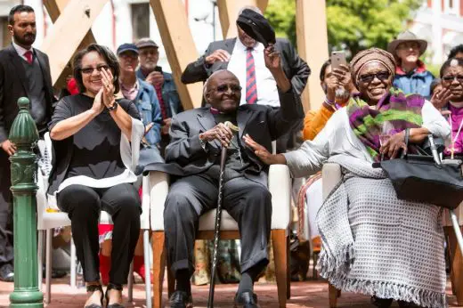 Monument for Archbishop Desmond Tutu in South Africa