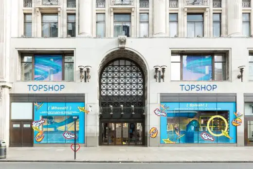 Topshop Splash in Oxford Circus London