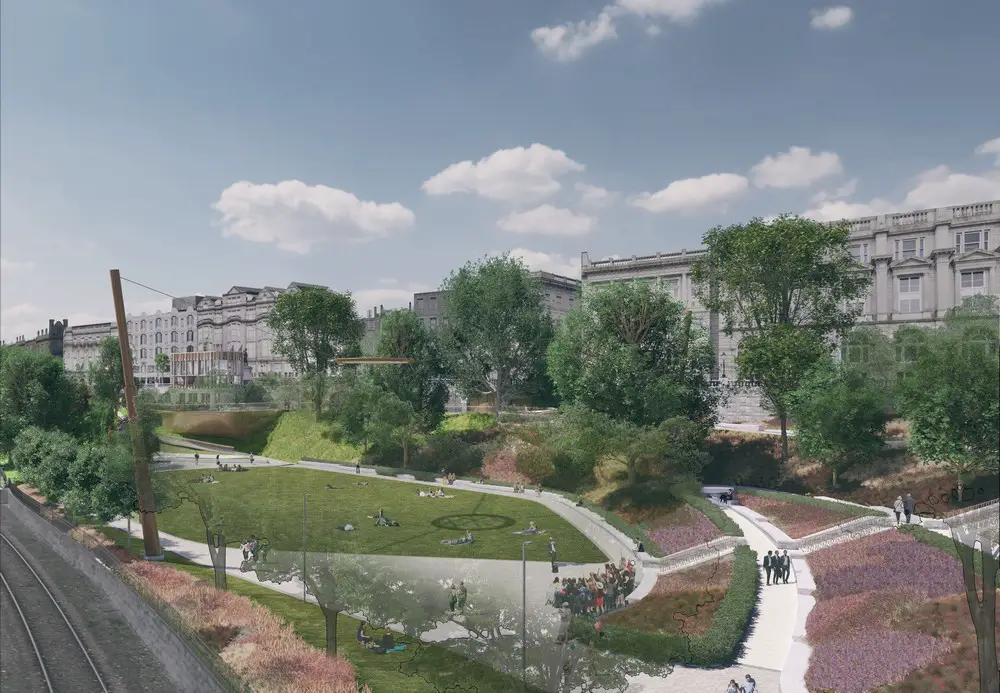 Union Terrace Gardens Transformation Rosemount Viaduct Aberdeen