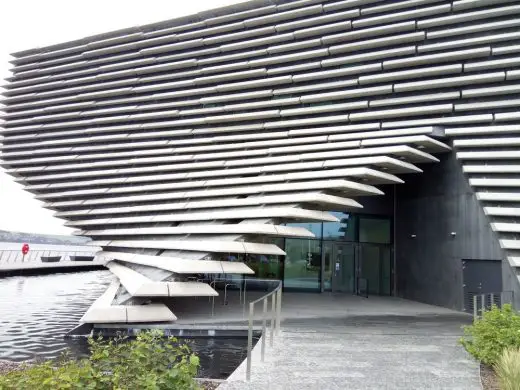 V&A Dundee design by Kengo Kuma & Associates Architects