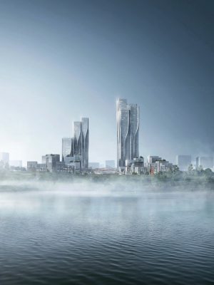 Architecture Development in China design by Aedas