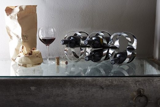 Alessi Ribbon Wine rack by UNStudio architects