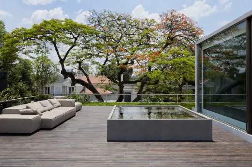 Casa Bélgica, São Paulo residential terrace