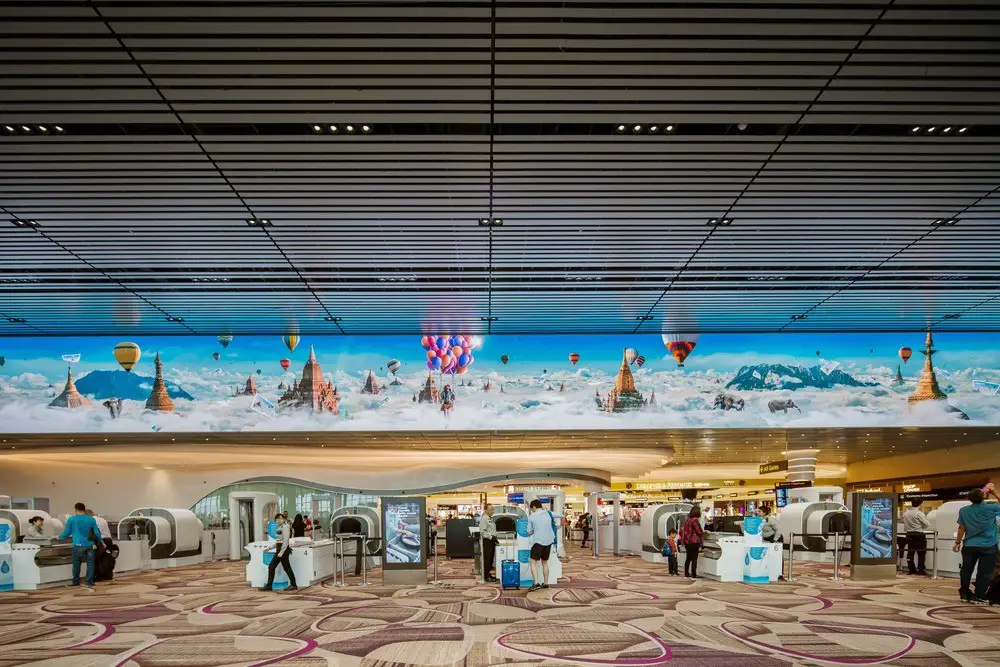 Digital design for Changi Airport Terminal 4 - Arup