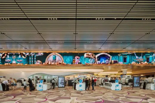 Changi Airport Interior in Singapore