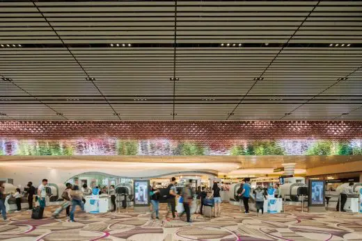 Changi Airport Interior in Singapore