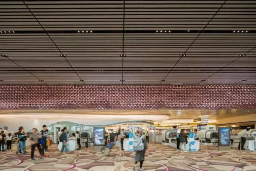 Changi Airport Interior in Singapore