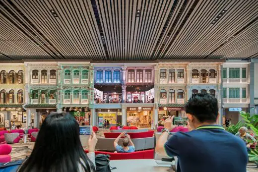 Changi Airport Interior in Singapore