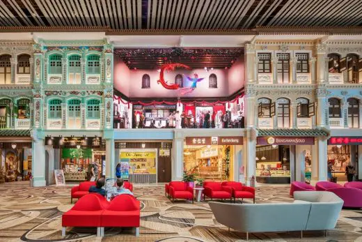 Changi Airport Interior in Singapore