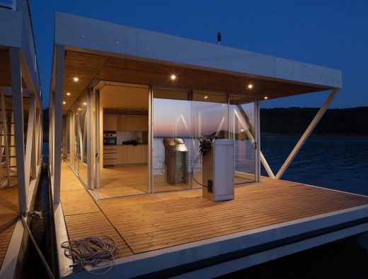 Chinese House Boat design by pedro brigida arquitectos