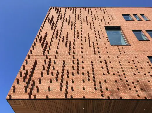 Institute for Data Science, University of Rochester brick facade