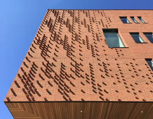 Institute for Data Science, University of Rochester brick facade