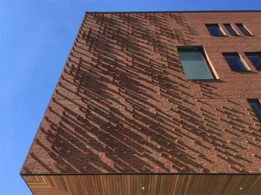 Institute for Data Science, University of Rochester brick facade