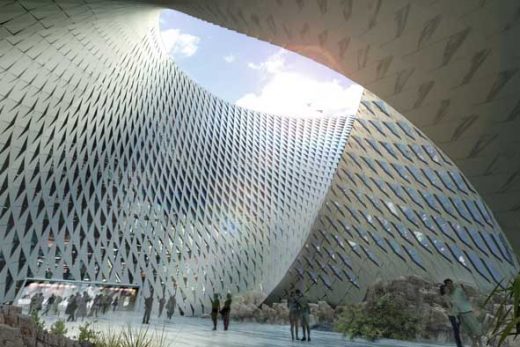 Kazakhstan National Library building design by BIG