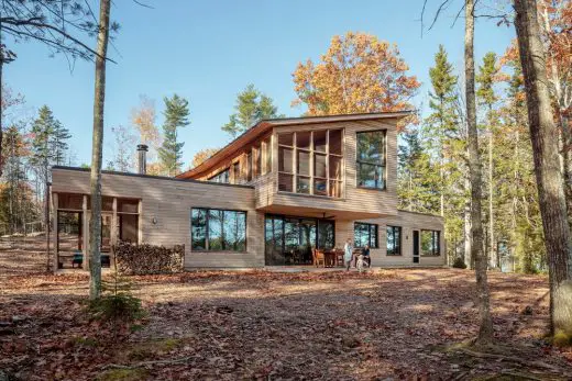 Long Reach Retreat in Harpswell - Modern Architecture in Maine Exhibition