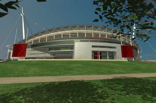 New Anfield Stadium Liverpool Football Club