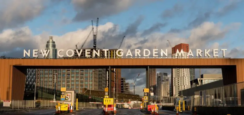 New Covent Garden Market Building, South London