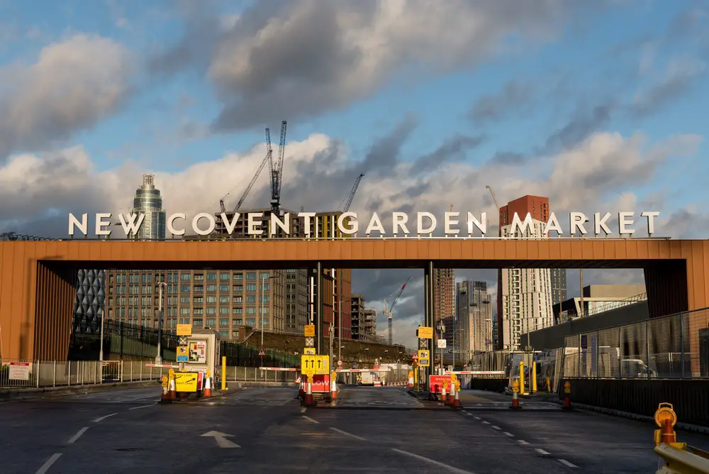 New Covent Garden Market London Building