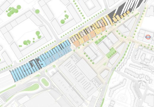 New Covent Garden Market Building site