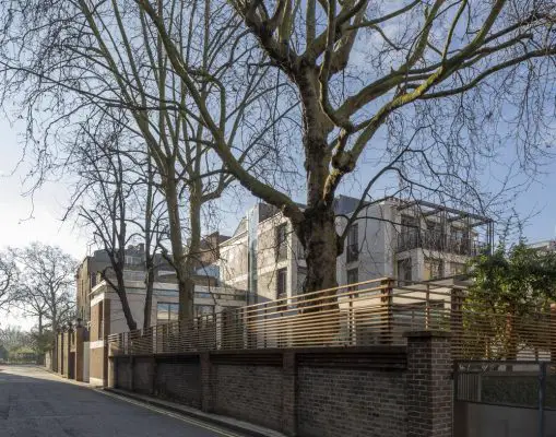 Orme Square Residence in Bayswater London