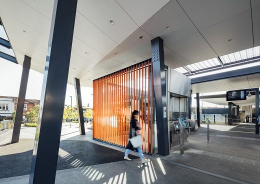 Ormond Station and North Road Level Crossing Removal in Melbourne