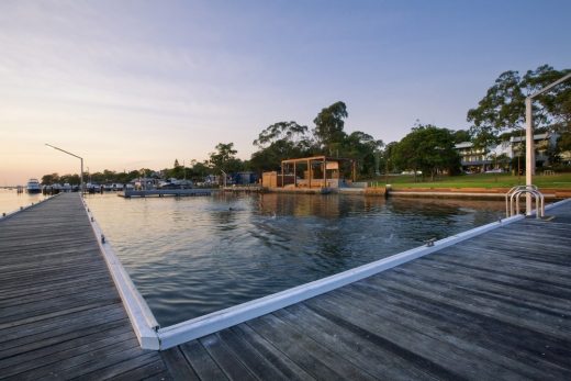 Regatta Foreshore Walk Pavilion in Toronto Australia