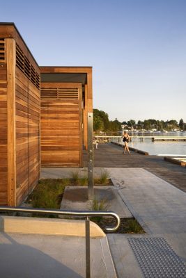 Regatta Foreshore Walk Pavilion in Toronto Australia