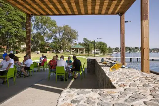 Regatta Foreshore Walk Pavilion in Toronto Australia