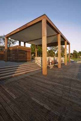 Regatta Foreshore Walk Pavilion in Toronto Australia